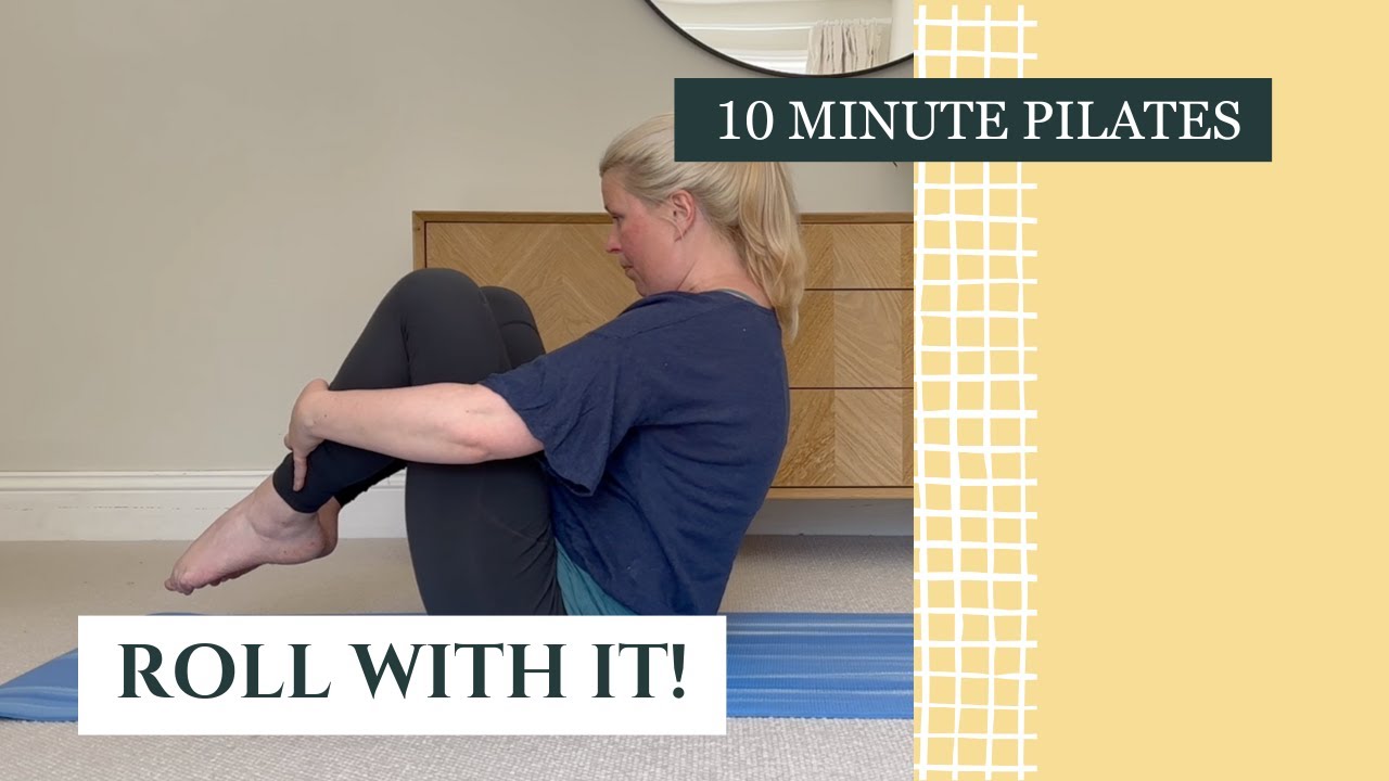 Roll With It | 10-Minute Pilates Rolling Class for Core Strength & Spinal Mobility