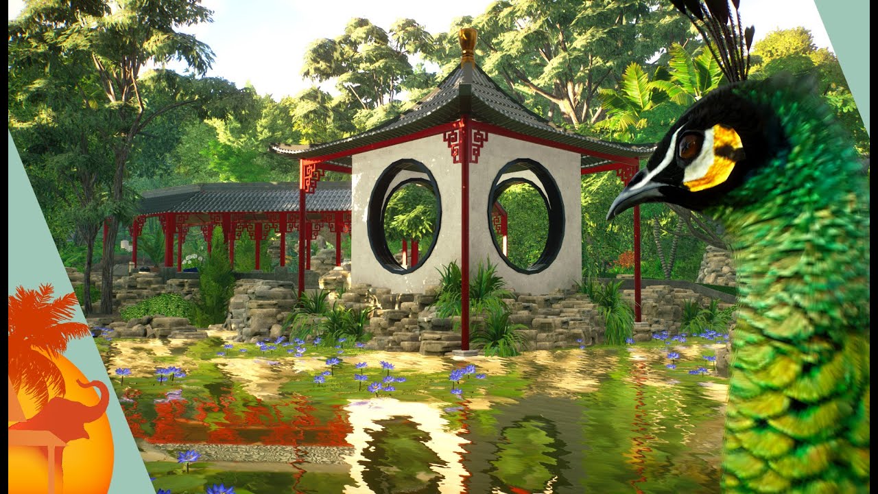 Chinese Gardens | Tharmachati Zoo [Planet Zoo Collaboration] 21