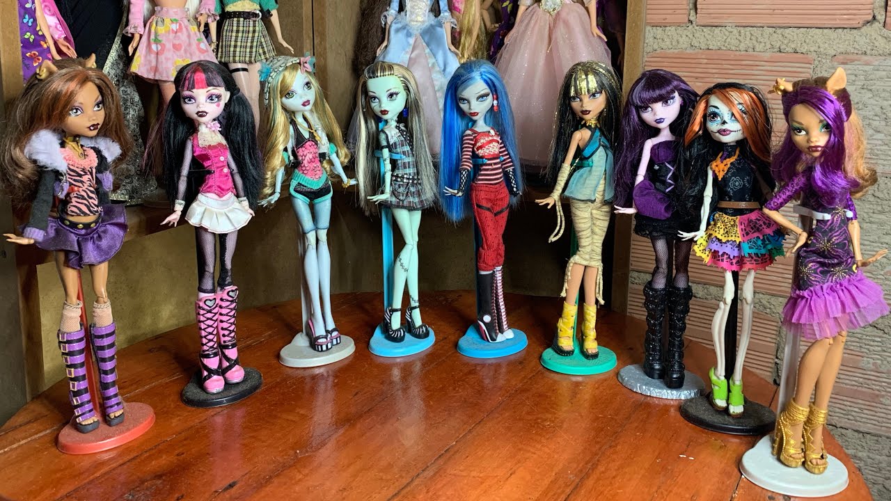 MINHA COLEÇÃO de MONSTER HIGH
