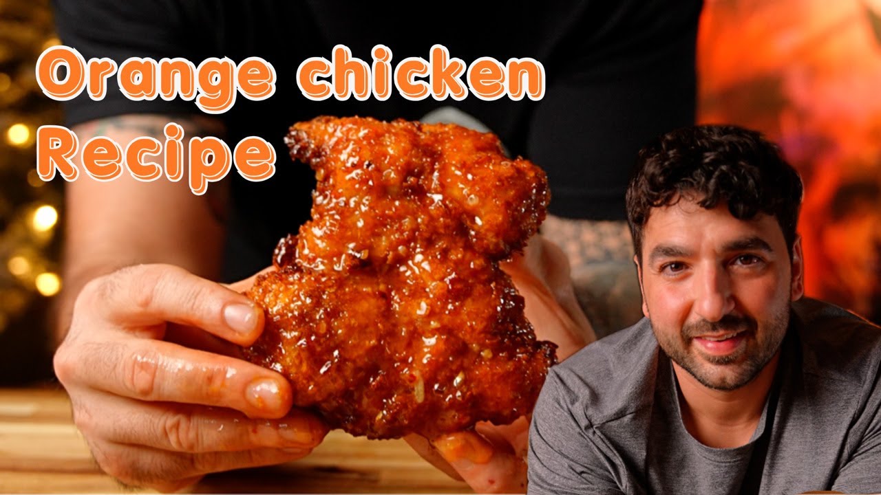 Готовим курицу Panda Express Orange Chicken прямо дома | Здорово и во фритюрнице