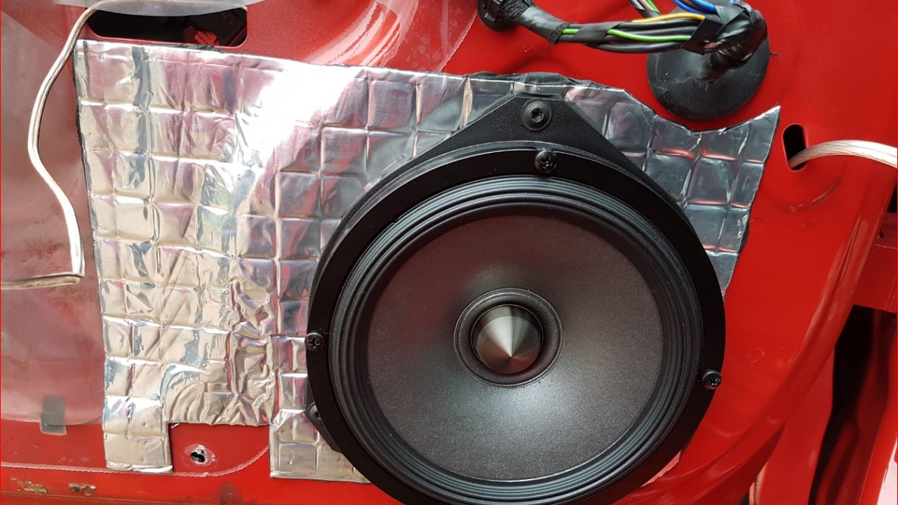 Alpine SPR-60C/50 door speaker install | Corsa D | Orion HCCA