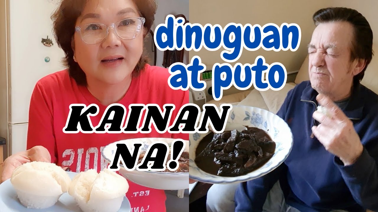 NAGLUTO AKO NG DINUGUAN AT PUTO!