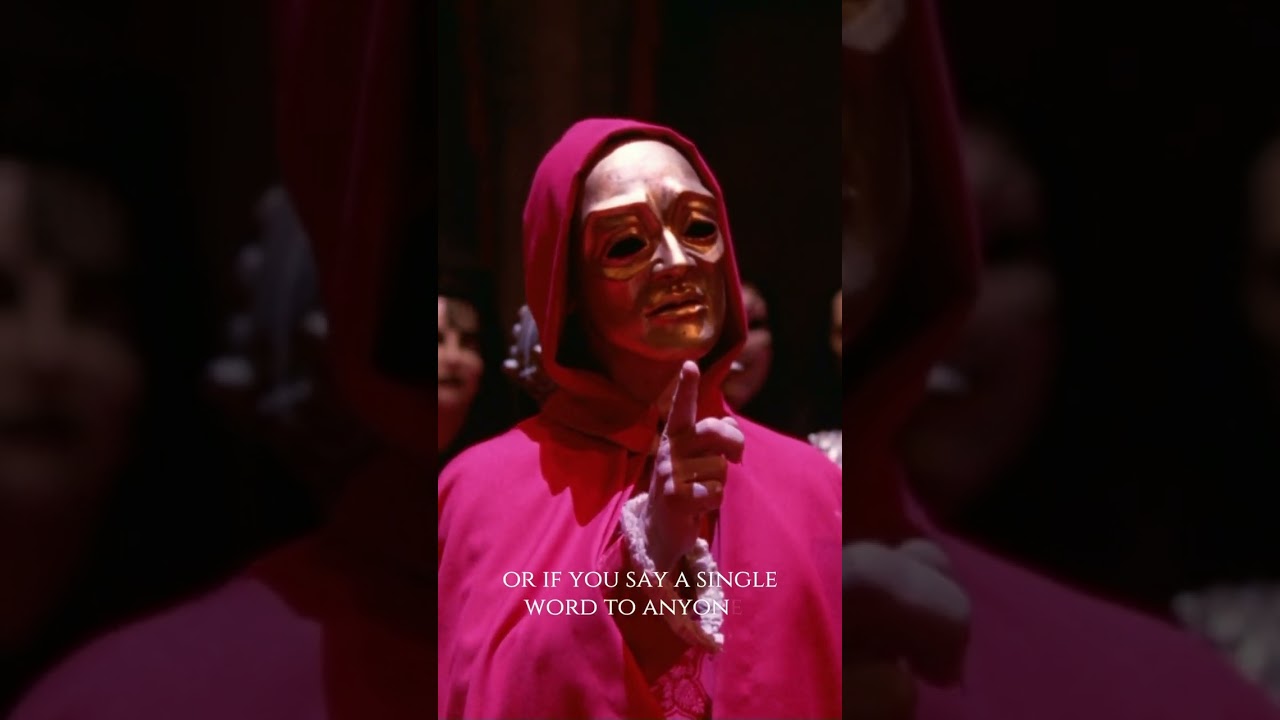Eyes Wide Shut - Red Cloak scene