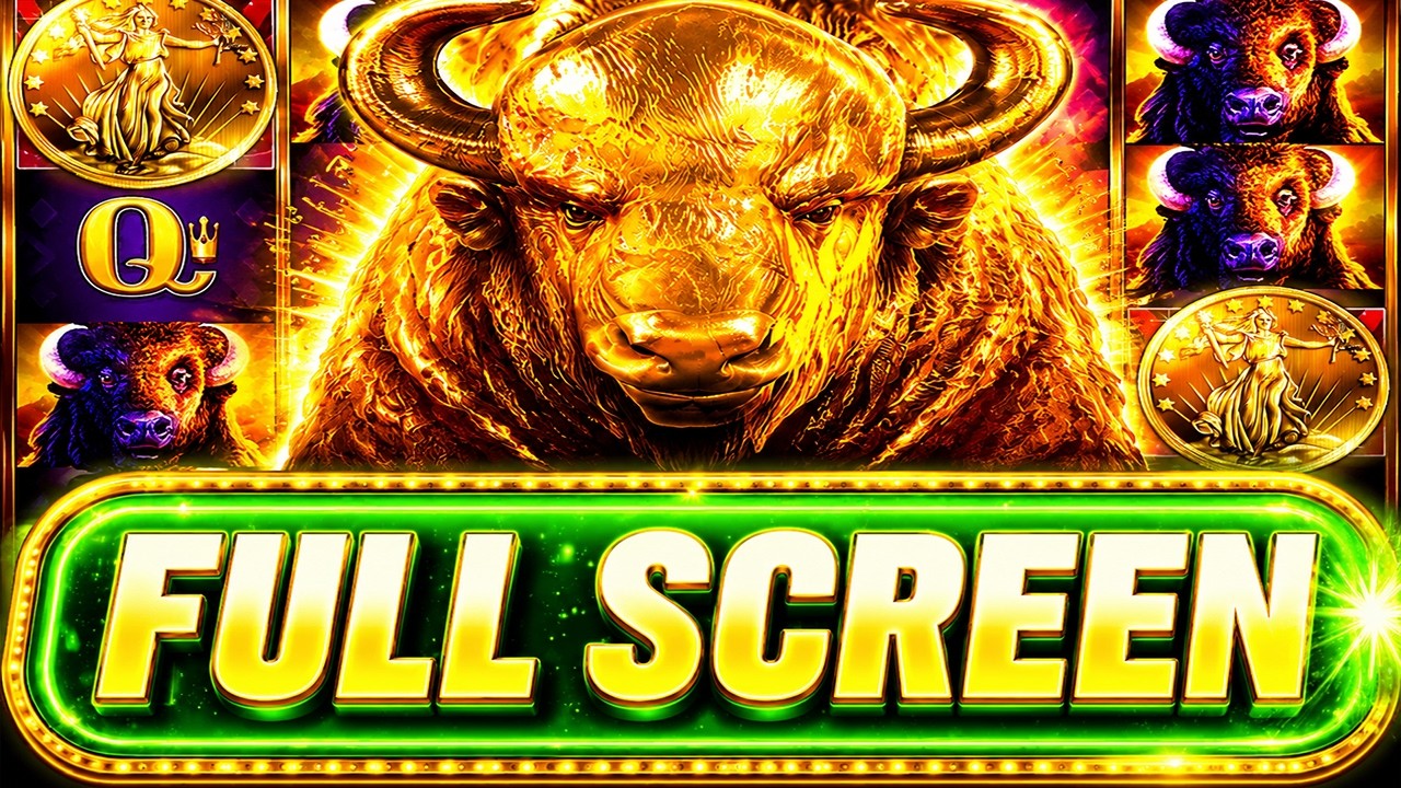 FULL SCREEN GOLD BUFFALO!