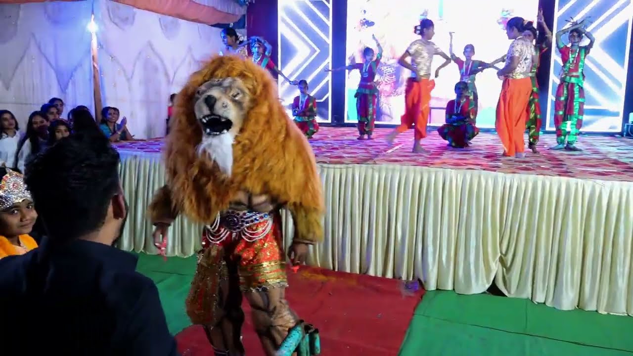 Narasimha Dance Performance | Powerful Narsimha Theme Dance | Samarth English medium school