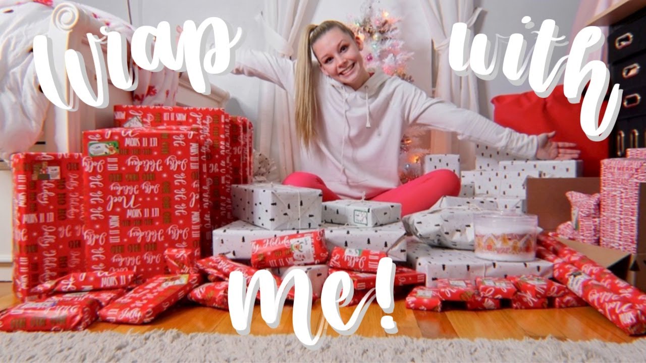 wrap presents with me + what I gave my family for christmas!!