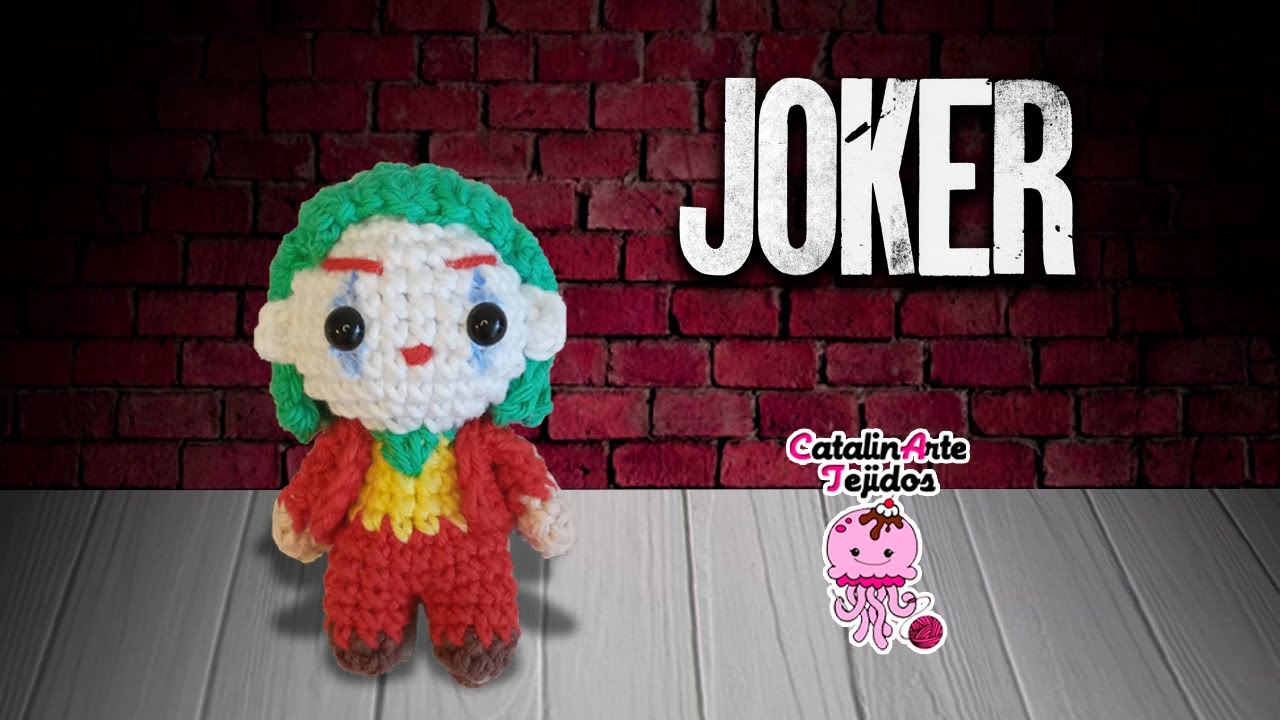 Mini Joker amigurumi | CatalinArte Tejidos