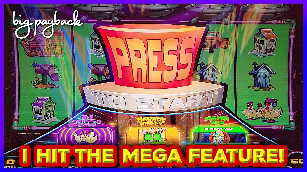 TRIPLE POP MEGA FEATURE! Triple Blast from the Planet Moolah Slots!