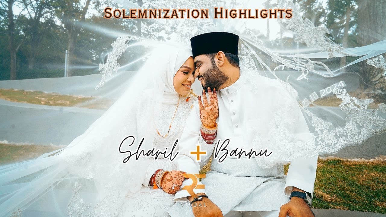 Sharil ❤️ Bannu - Solemnization Highlights | RF Visual