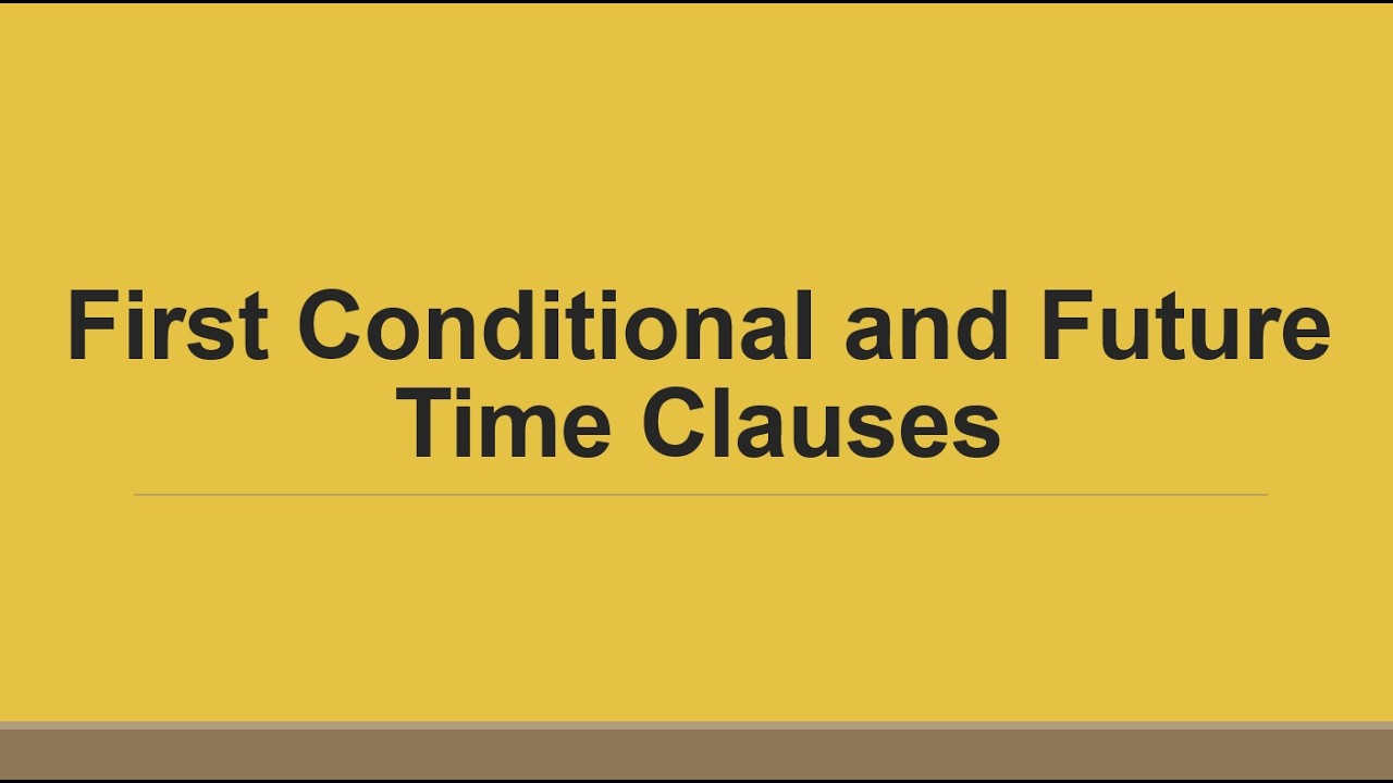 A2 English Grammar Lesson 22 | First Conditional & Future Time Clauses | Learn English with Aime