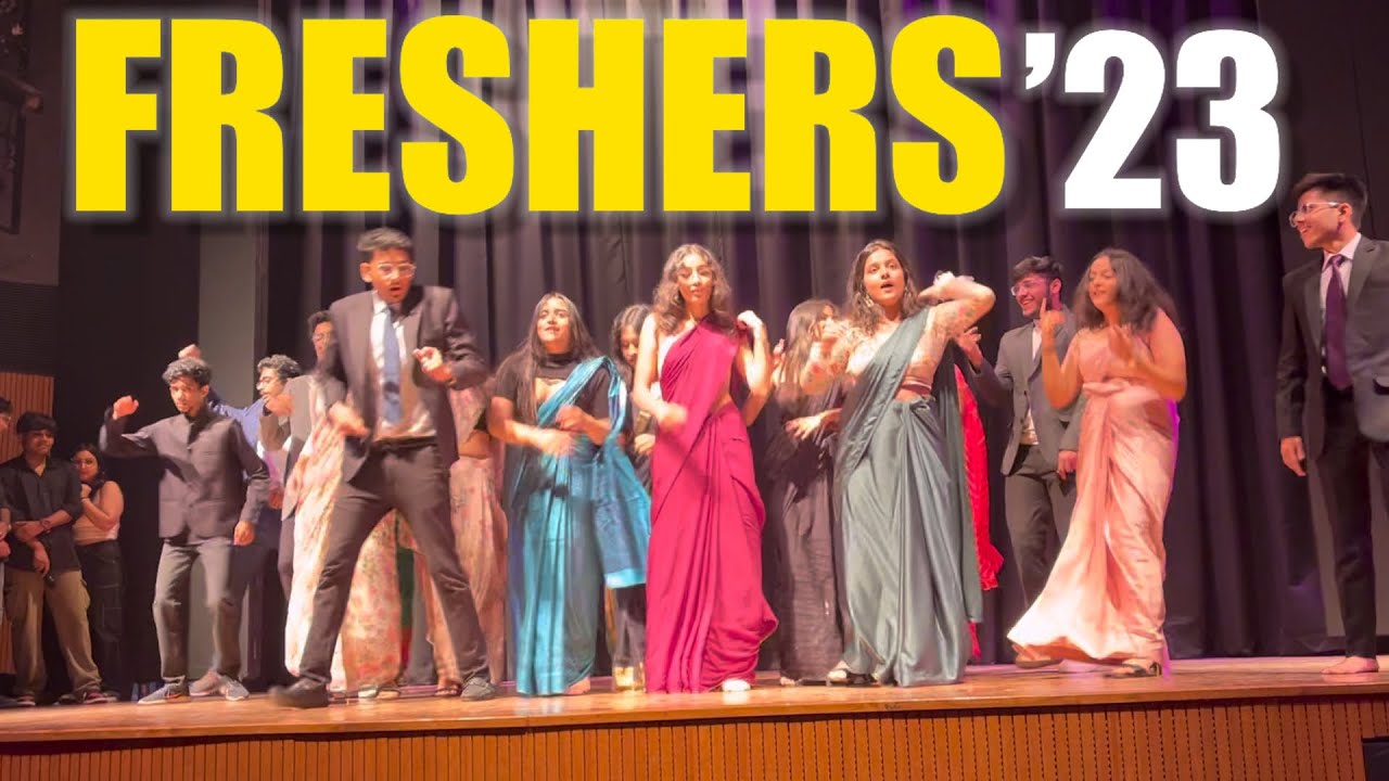 Freshers 2023 at SSCBS, DU #du #college