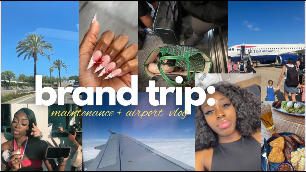 Holiday maintenance + airport vlog: 'MY BESTFRIEND SURPRISED ME!' brand trip prep + hosting.