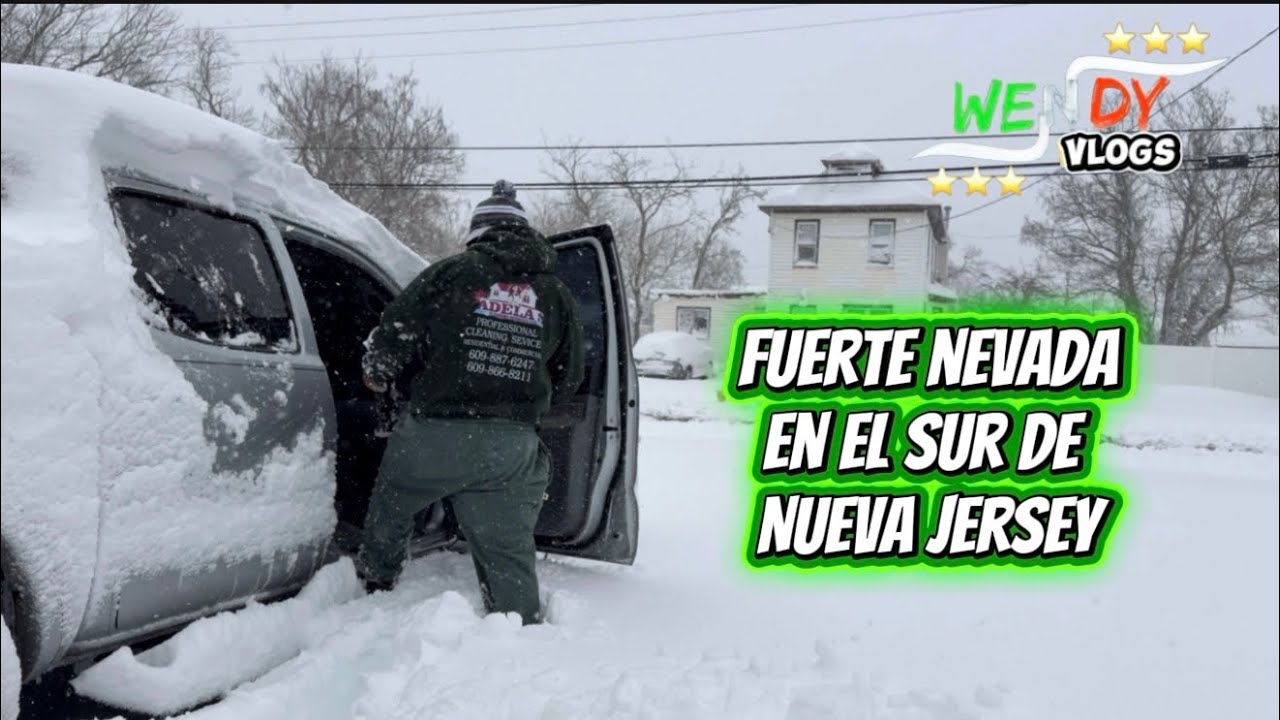 Fuerte nevada en el Sur de New Jersey 2-22-27 