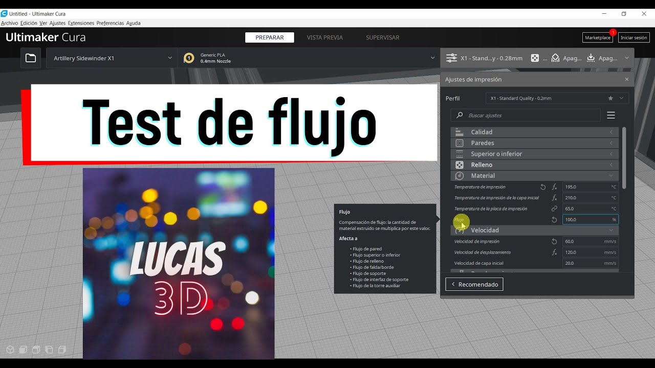 Test de flujo