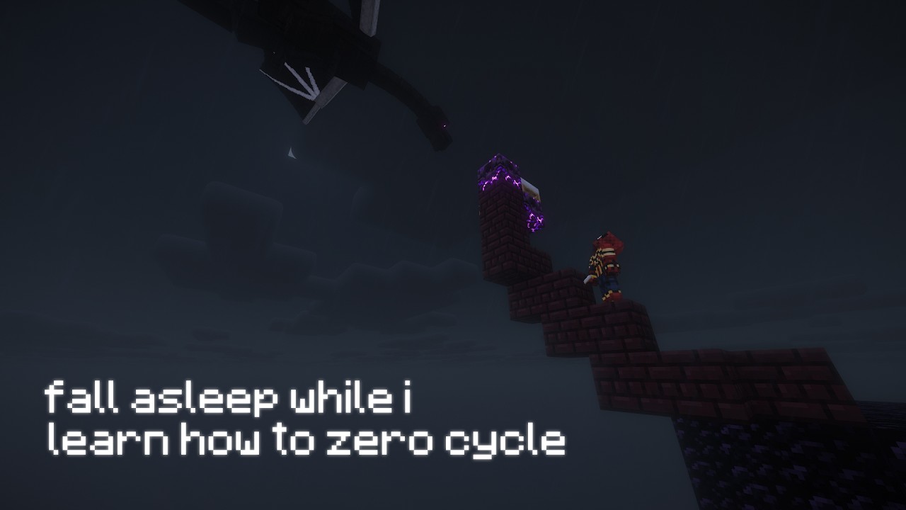 fall asleep while i learn how to zero cycle (+ heavy rain)