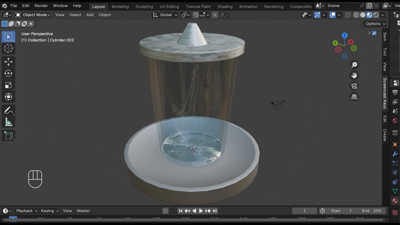 Tutorial basic 3D blender pemula | membuat gelas