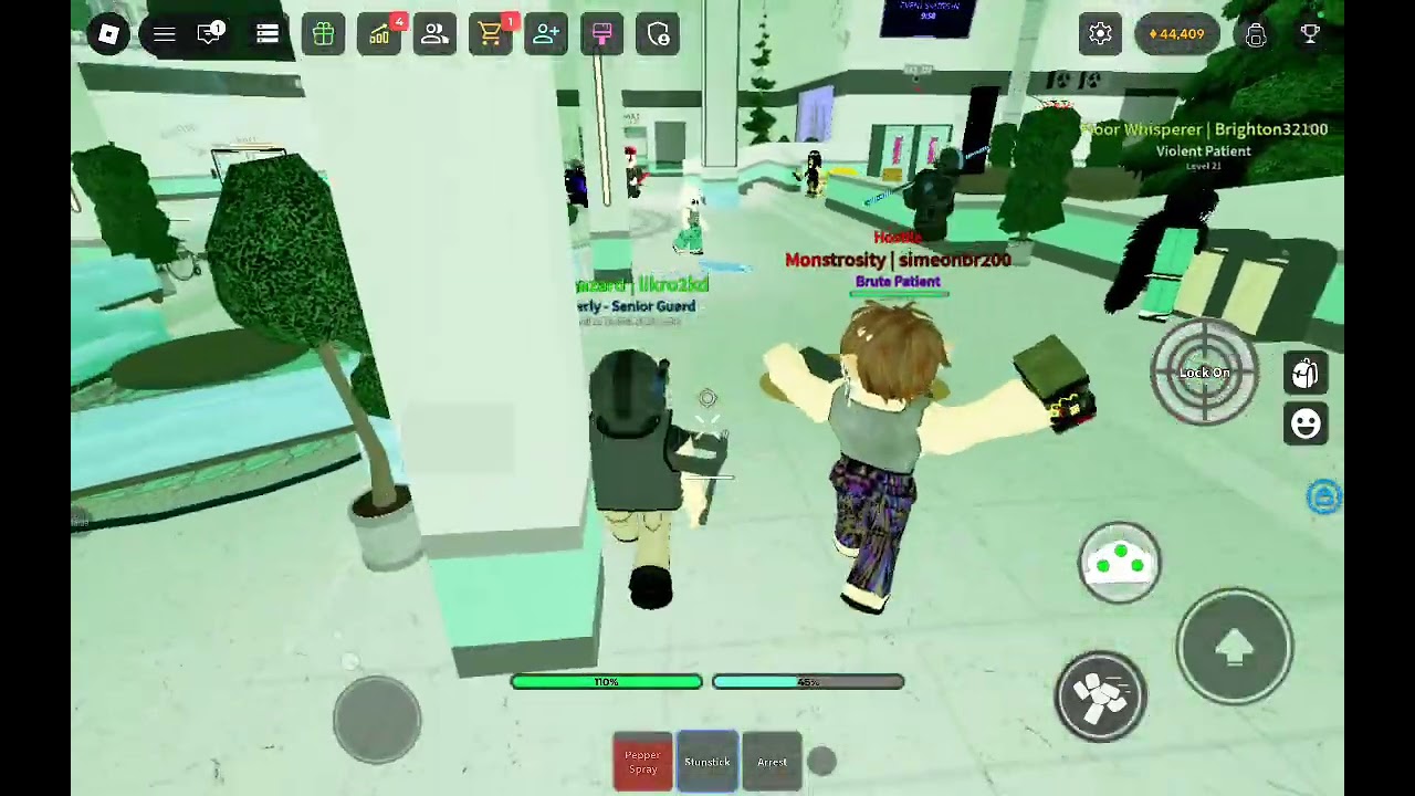 Me playing asylum life