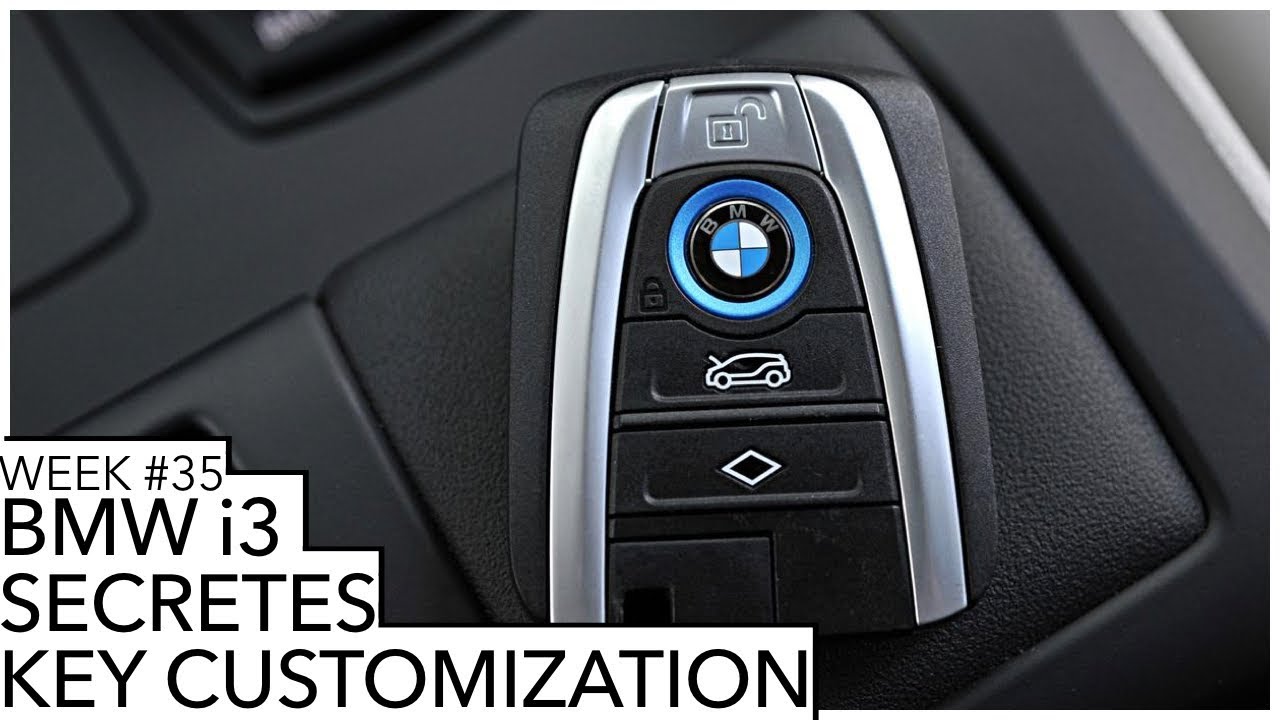 BMW i3 SECRETS - KEY CUSTOMIZATION  || Week #37 || PETER SZANTO