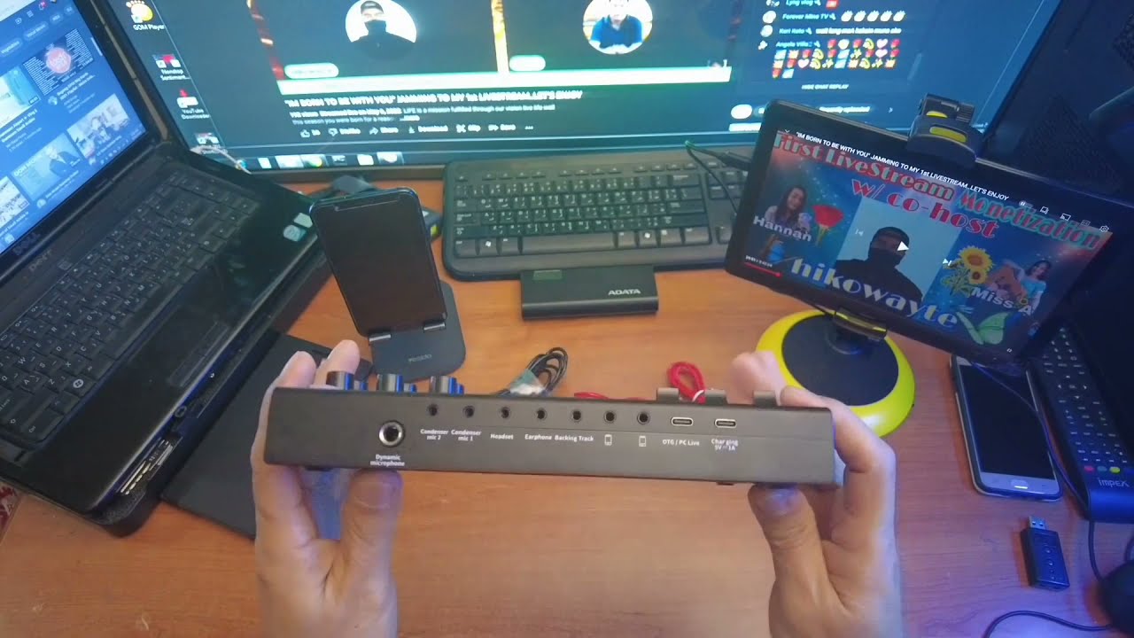UNBOXING || M9 SOUND CARD & BM 800 CONDENSER MICROPHONE