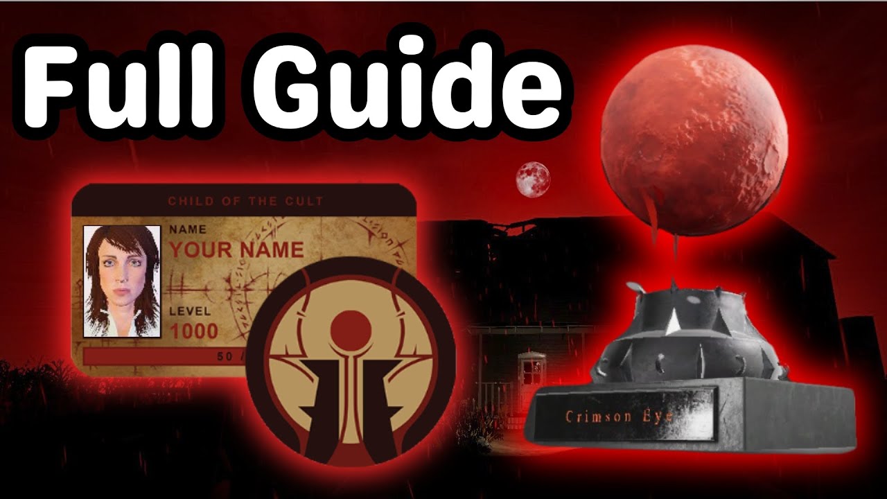 How to Get Your Trophy, ID Card & Badge - Crimson Eye Phasmophobia Halloween Event 2025