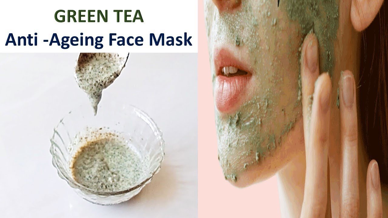 Anti Aging green tea face Mask | Remove Wrinkles & Fine Lines| Skin tightening face pack