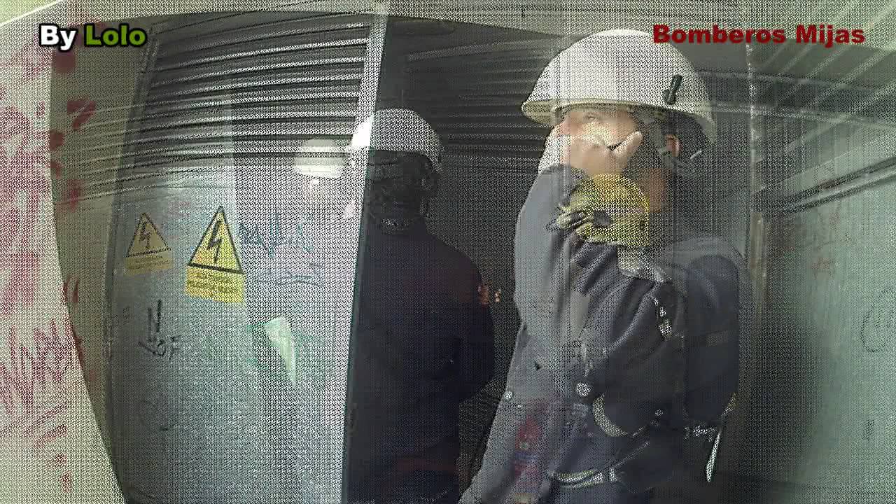 Bomberos Mijas, Incendio de un transformador by lolo