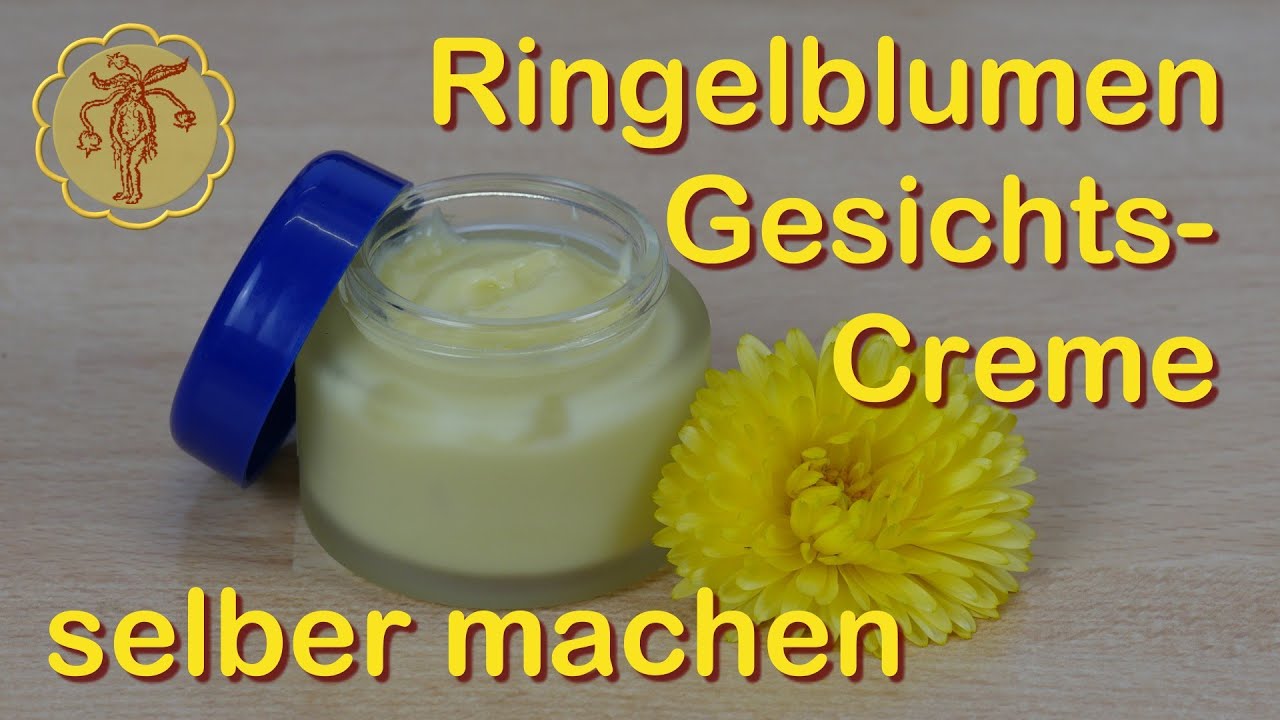 Ringelblumen Gesichtscreme (Calendula-Creme) selber machen
