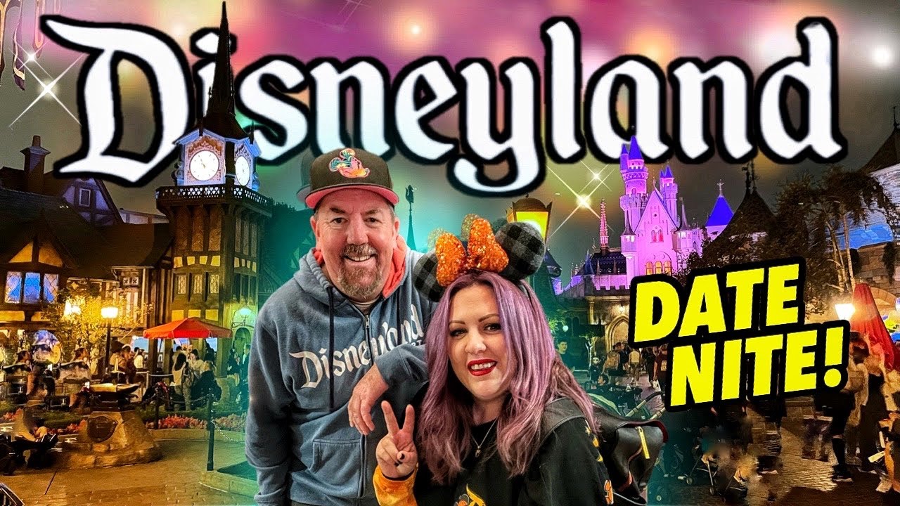 Saturday Night at DISNEYLAND! Our Super Fun Date Nite- Dinner in DCA, Rides & Closing the Park!