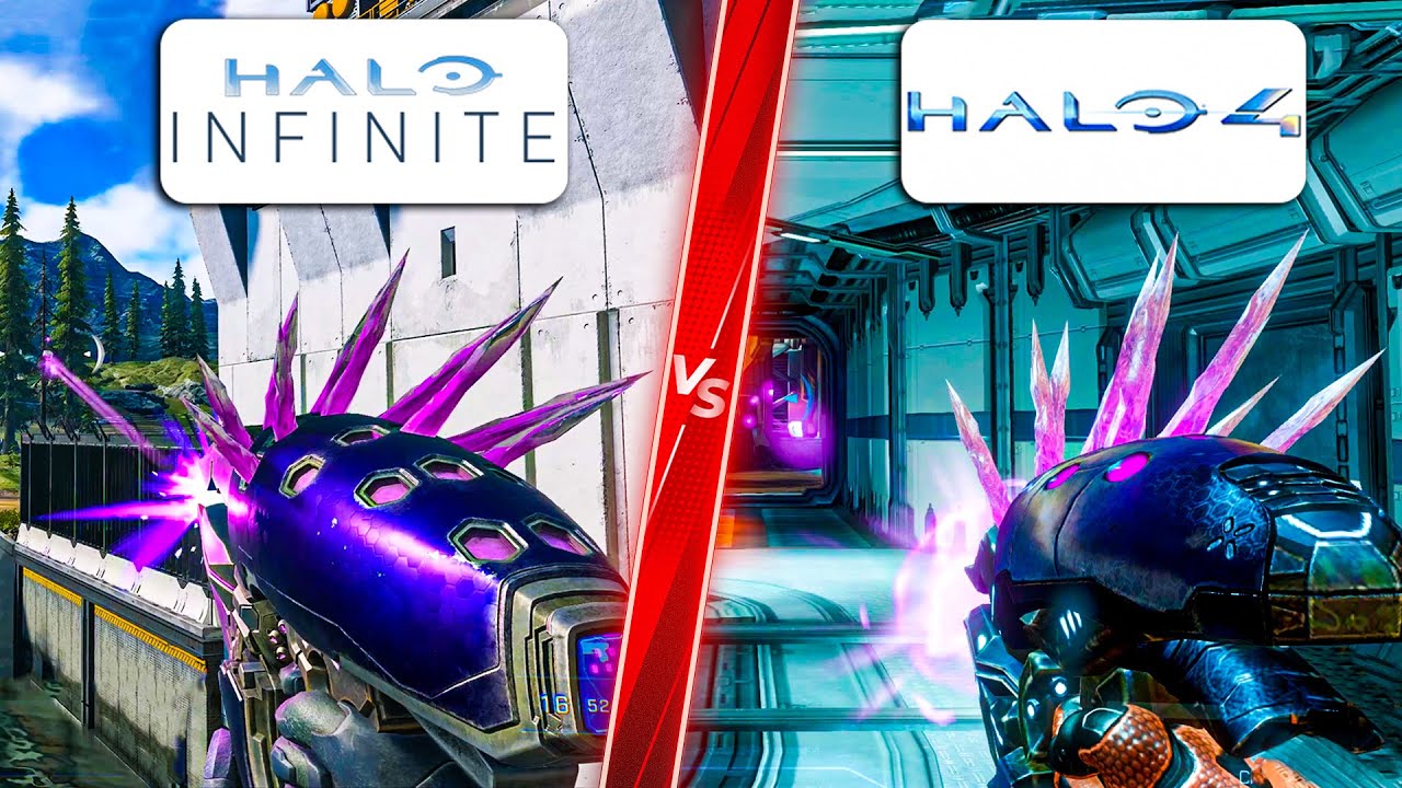 Halo Infinite vs Halo 4 - Direct Comparison! Attention to Detail & Graphics! PC ULTRA 4K