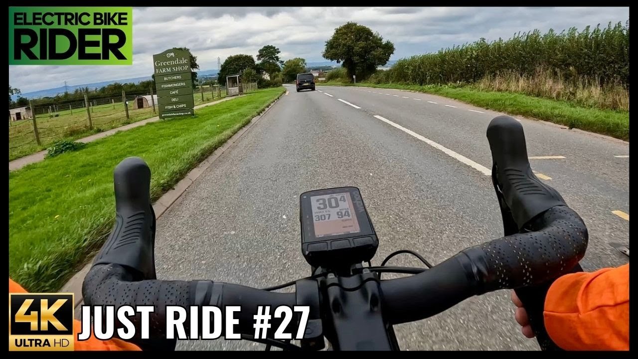INDOOR CYCLING WORKOUT [4K POV] #27 Road Sprint/A3052 to Clyst St Mary