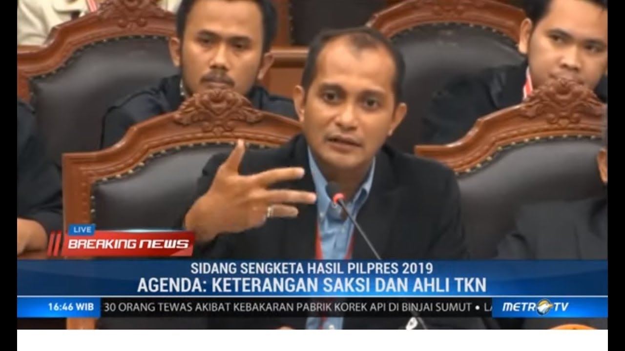 Level Dewa! Kecerdasan Saksi Ahli Tim Jokowi Memukau Sidang MK Kelima
