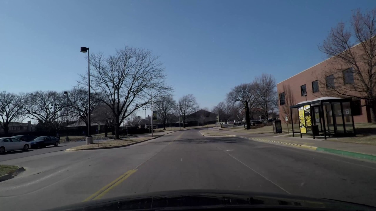 Driving Around the Wichita State University Campus