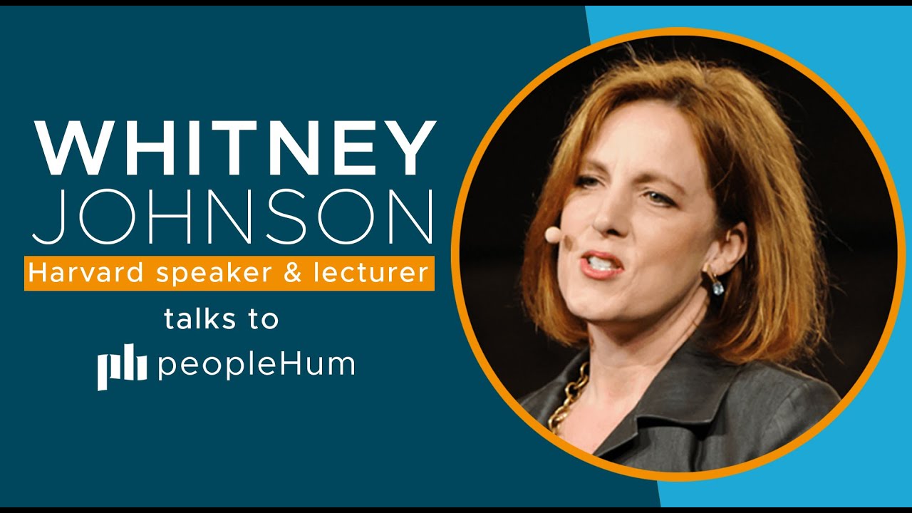 Harvard Keynote Speaker Whitney Johnson talks to peopleHum