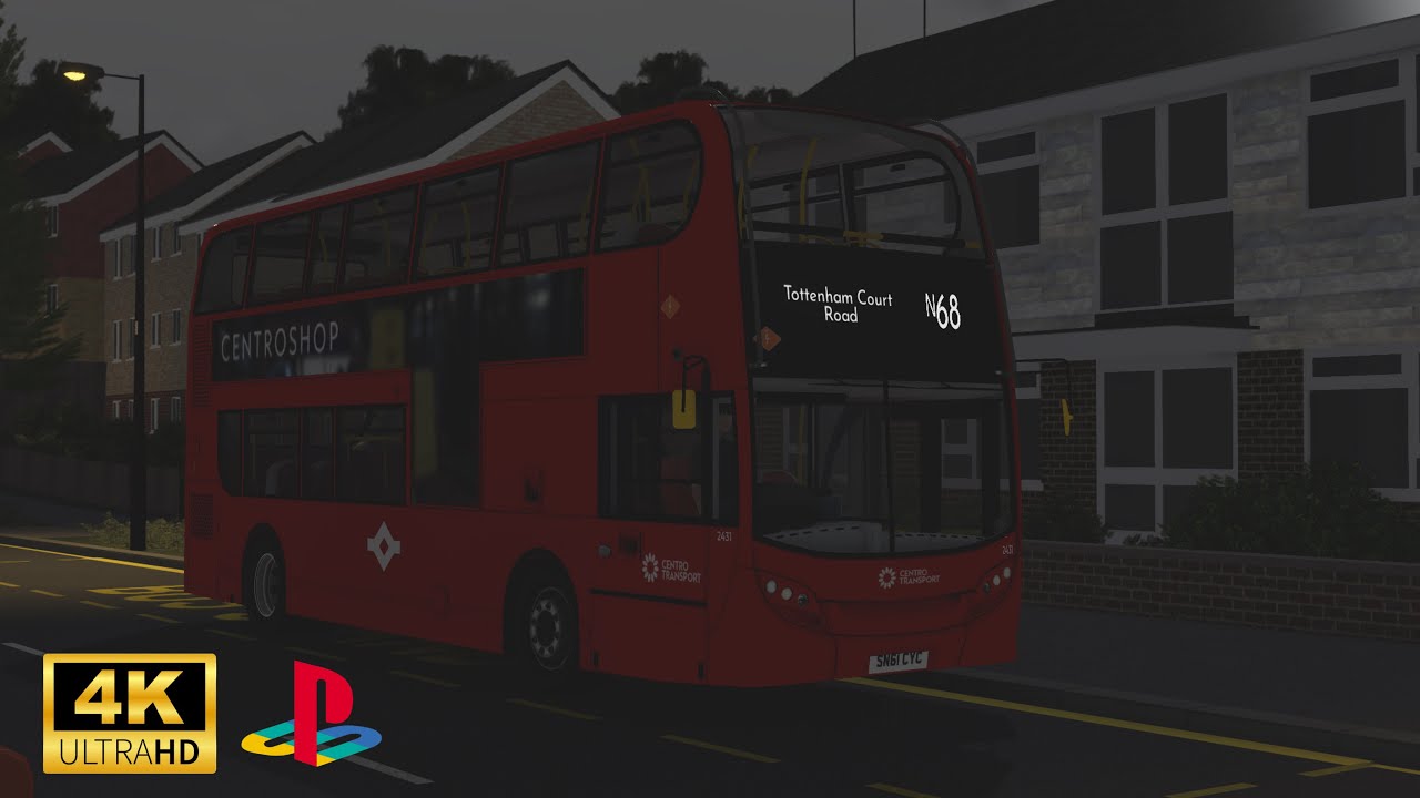 Full Journey: N68 - Thornton Heath (High Street) | Croydon Redefined [4K60 HDR] PS5