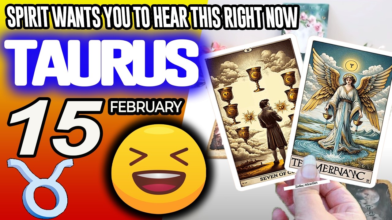 Taurus ♉🔯SPIRIT WANTS YOU TO HEAR THIS RIGHT NOW💖🔆 horoscope for today FEBRUARY 15 2026 ♉ #taurus