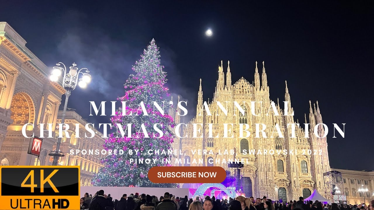 Milan’s Annual Christmas Celebration 2022 || Monsieurmickeydd 