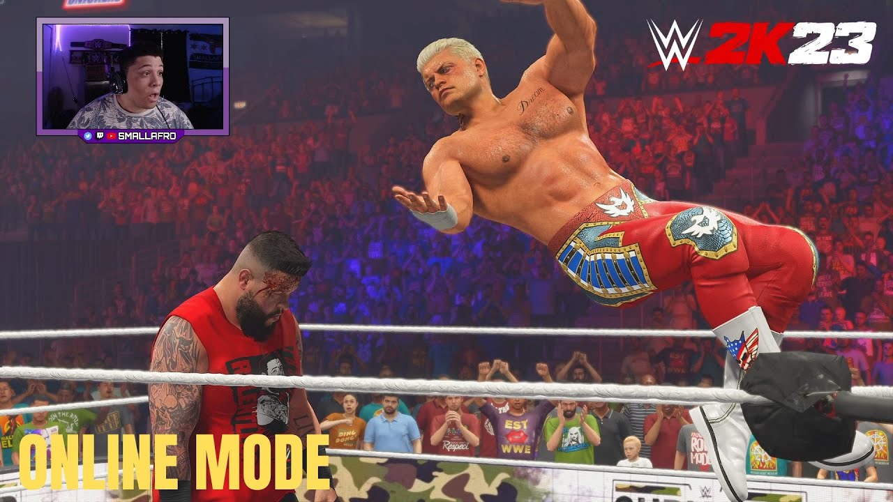 HOW MANY FINISHERS DOES IT TAKE TO BEAT THIS GUY??? (WWE 2K23 Online)