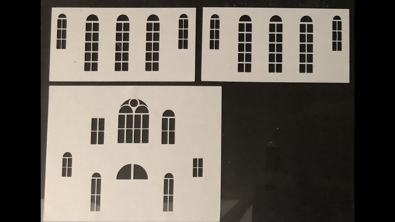 Inkscape to Cricut - Lost Church Part 2 (Window Frames)