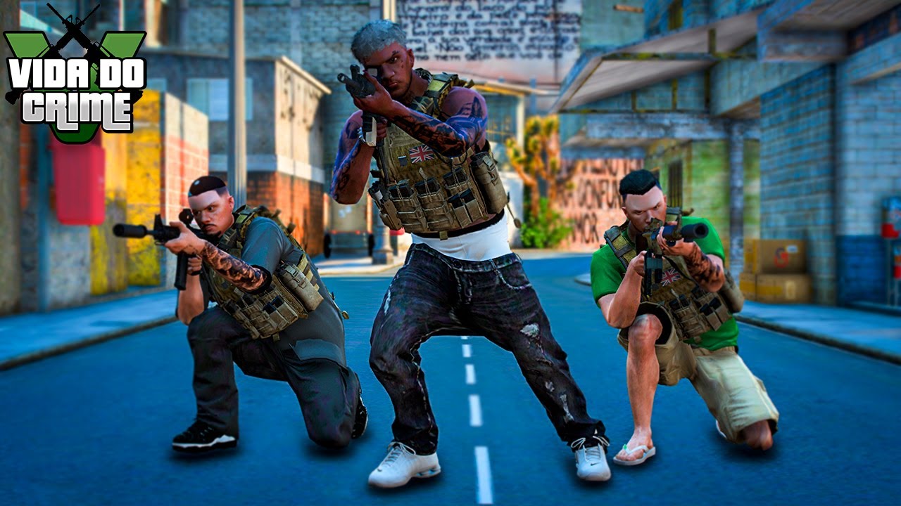 GTA V - VIDA DO CRIME | JÁ ERA FORMIGA, A FAVELA É MINHA - #105