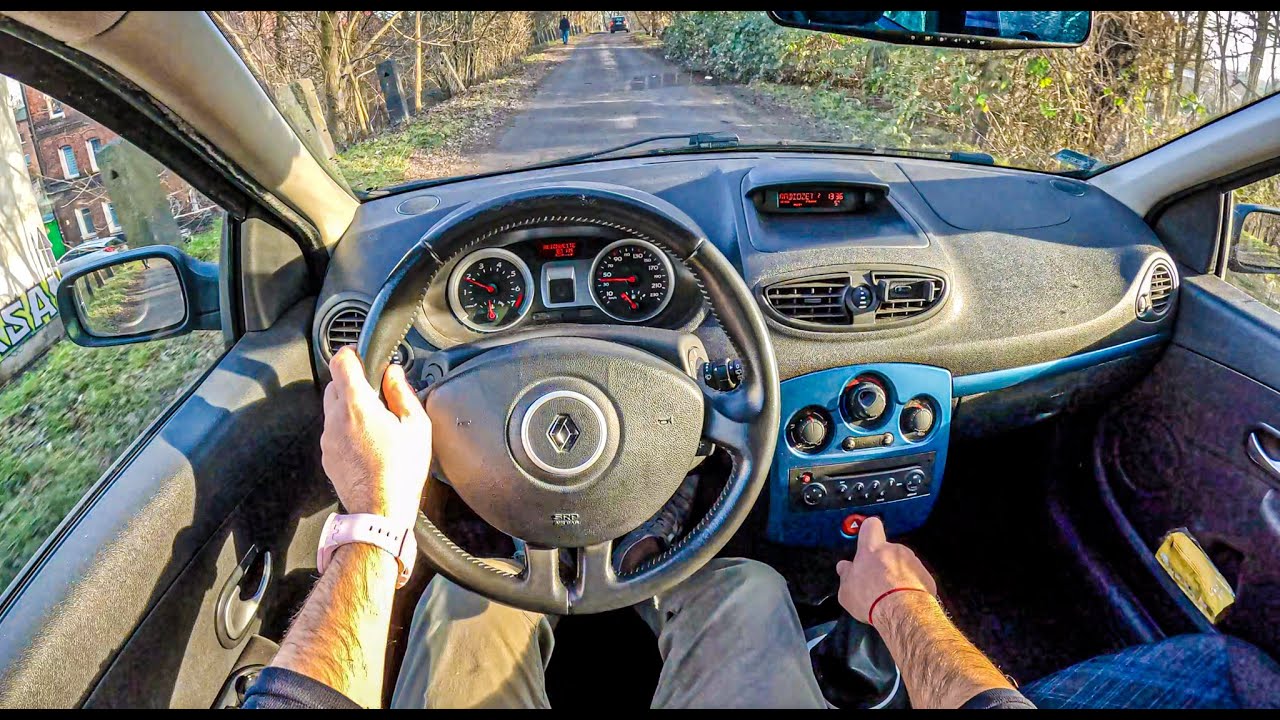 2009 Renault Clio (1.2 TCe 101 hp) | POV Test Drive #2628 | Joe Black