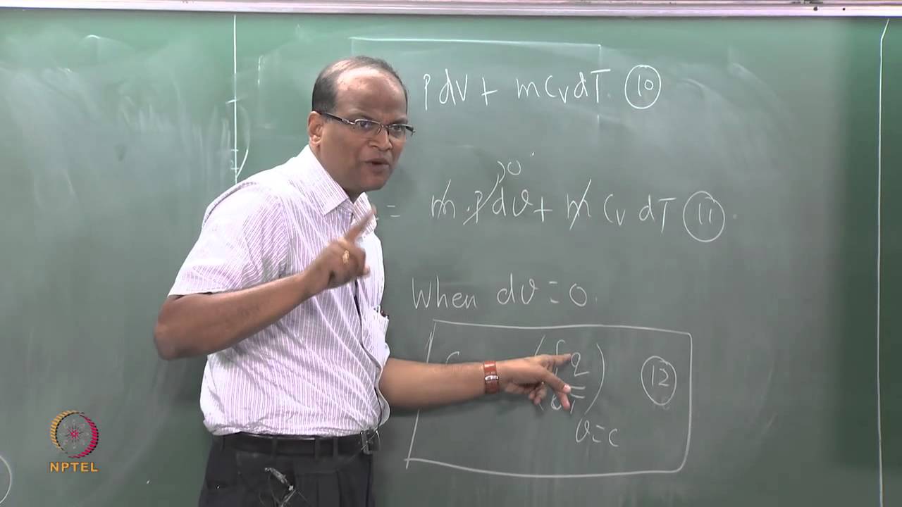 Mod-01 Lec-13 Basic Thermodynamics