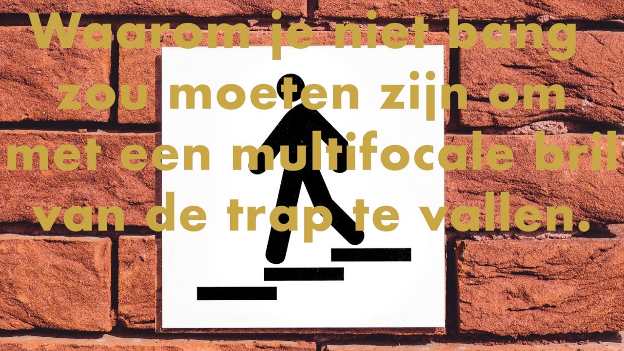 Waarom je probleemloos moet kunnen kijken met een multifocale bril