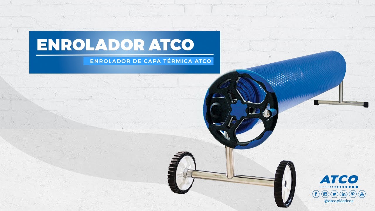 Enrolador Capa Térmica para Piscina ATCO