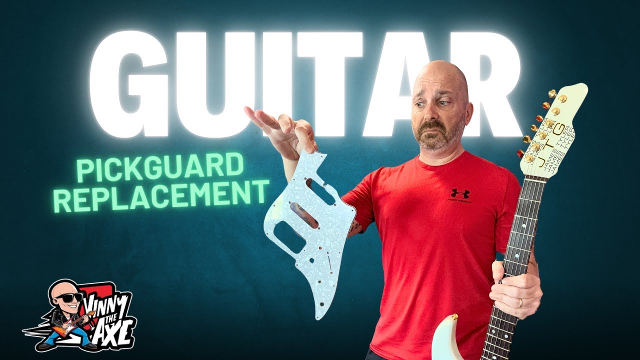 James Tyler MK1 Guitar  USA Pickguard Install