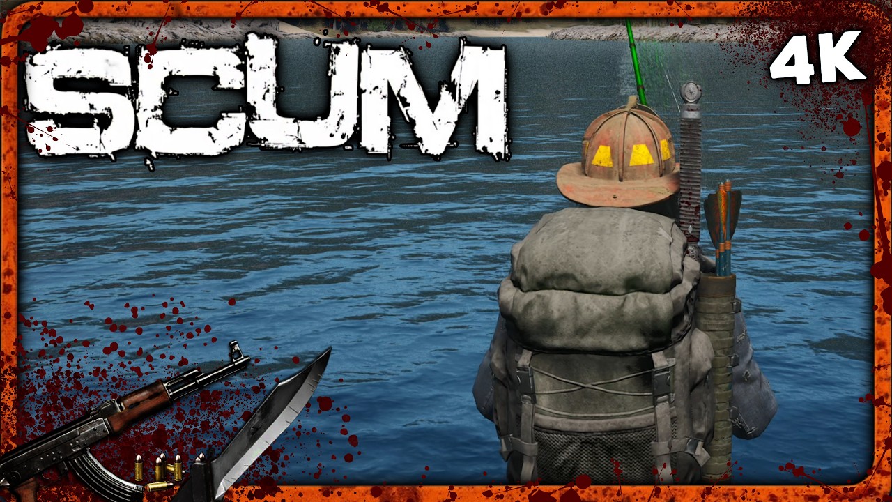 SCUM SOLO 4K #44 Angeln im Regen!