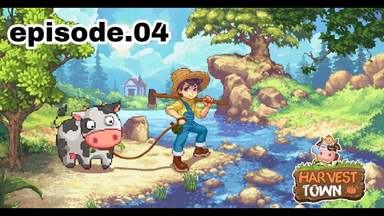 Harvest town gameplay walkthrough part 4| harvest town gameplay video| stardew valley|