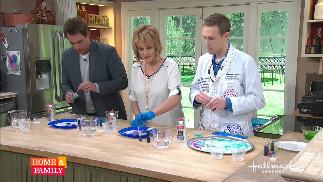 Home Science Experiments with Jeff Vinokur -  Home & Family (Hallmark Channel)