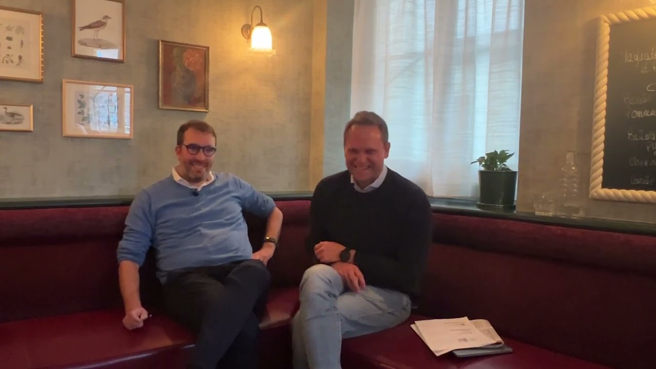 Après Midi with Jonathan Hadida and Brian Dunhill January 2024 in Paris