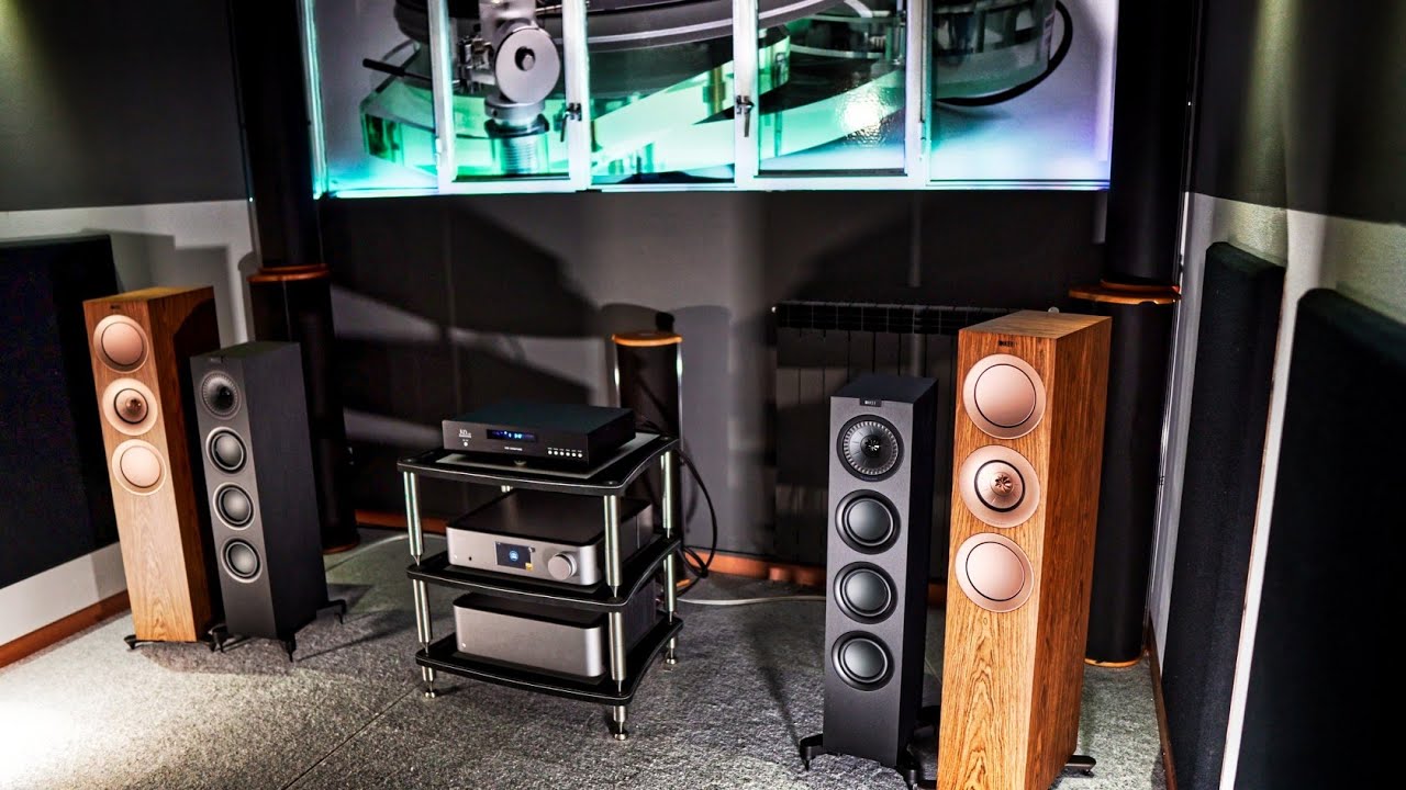KEF R7 Powered By Cambridge Audio [Audiophile Record 4k UHD At Il Tempio Del Suono]