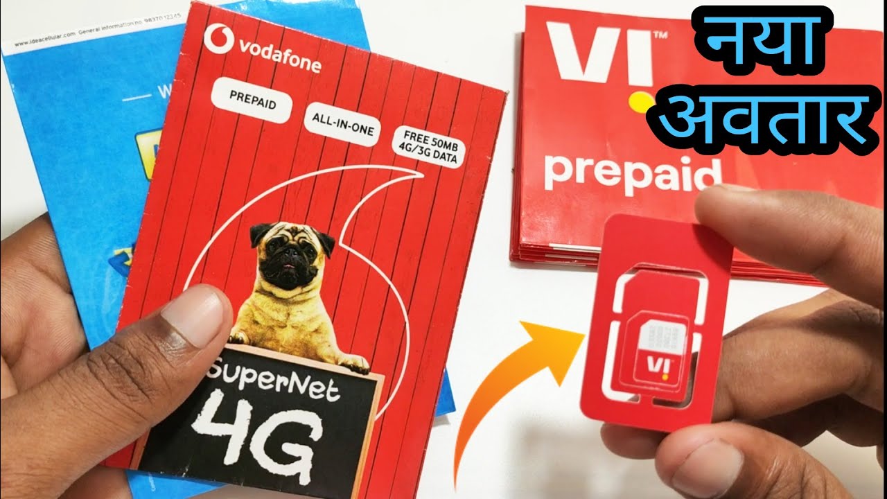 Vi SIM Card Unboxing & New Look | All Details and Review | New Vi Operator, Idea, and Vodafone